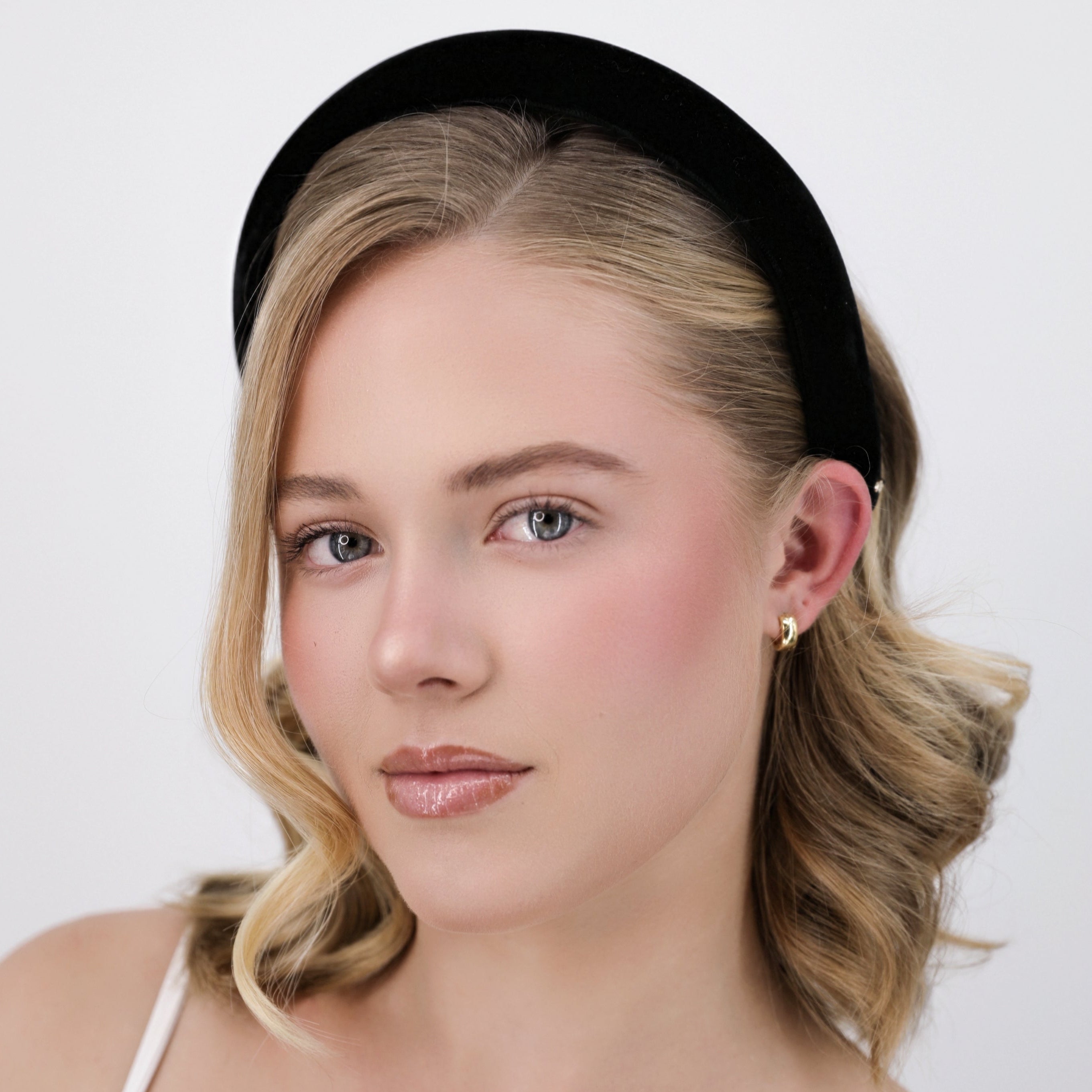 Luna Wave black noir amelie hair headband