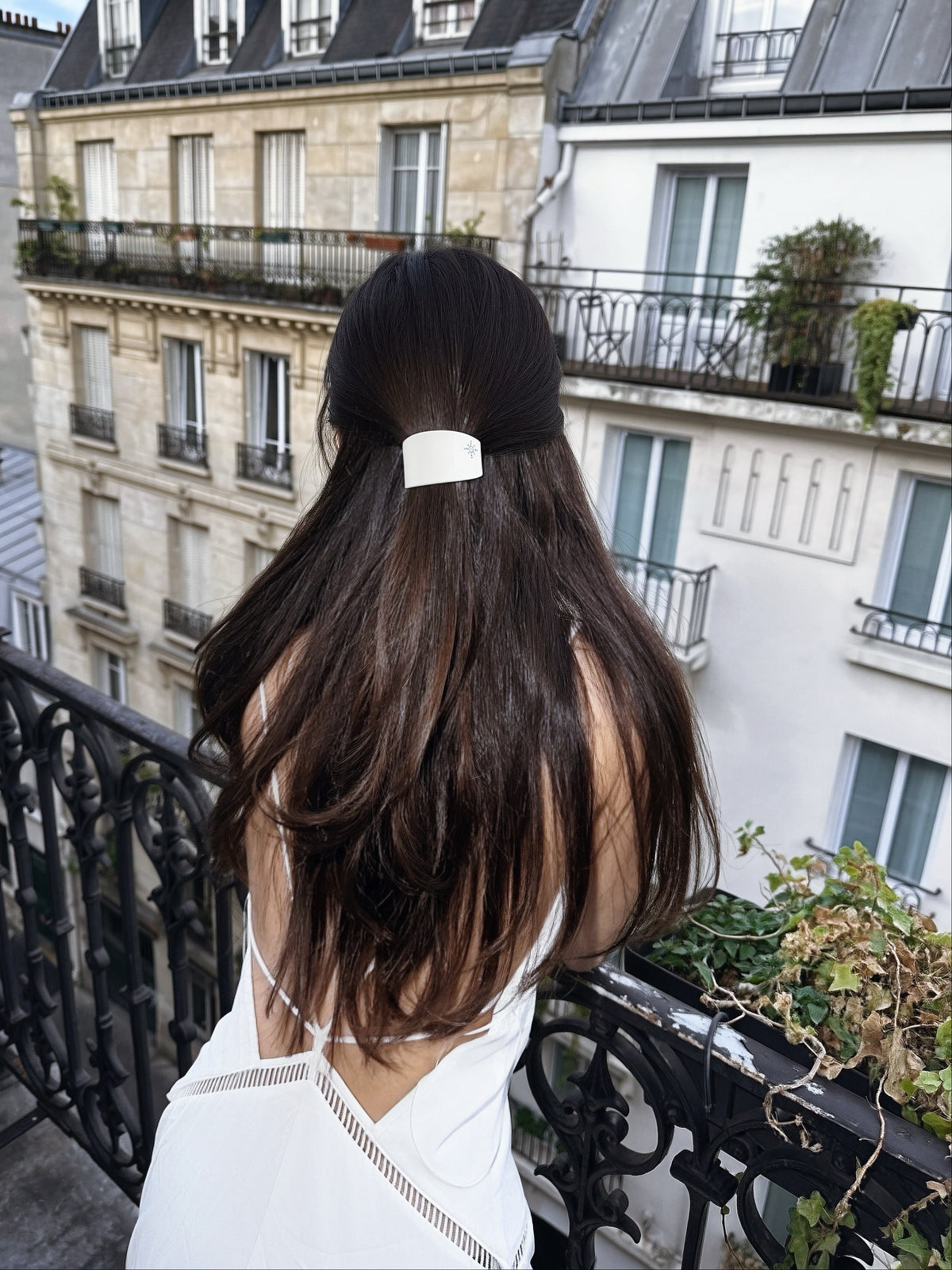 Vanilla Starlet Barrette