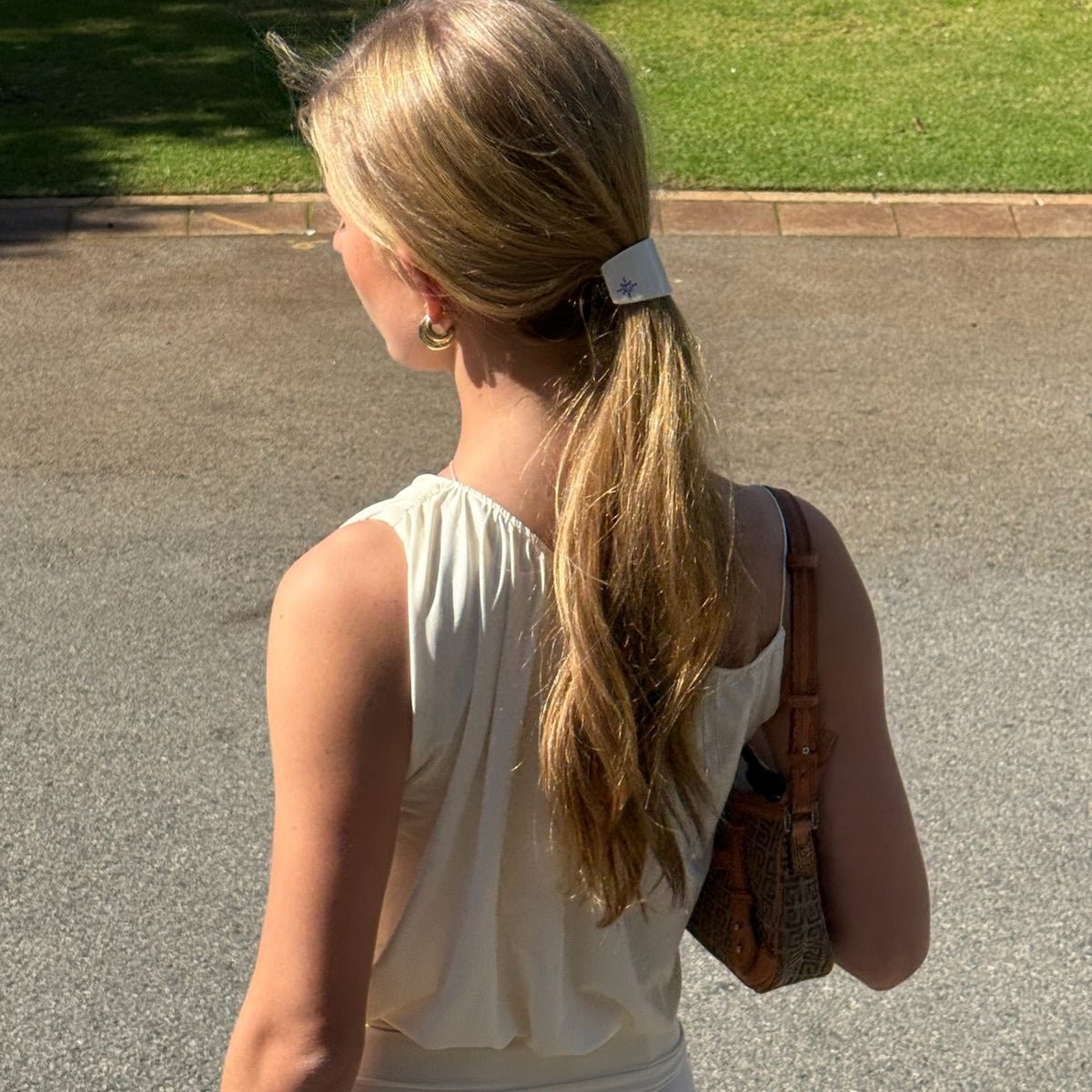 Vanilla Starlet Barrette